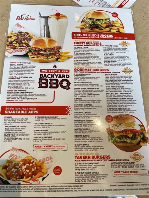 red robin gourmet burgers menu prices|red robin gourmet burgers locations.